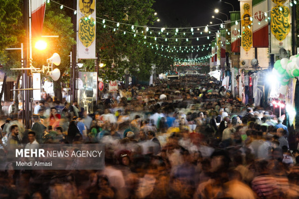 جشن بزرگ کیلومتری عید سعید غدیر در زنجان برگزار شد