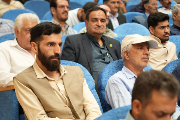 آئین سنگر سپاری مدیر اداره تبلیغات اسلامی شهرستان بروجرد