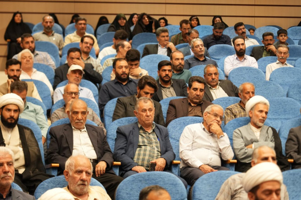 آئین سنگر سپاری مدیر اداره تبلیغات اسلامی شهرستان بروجرد