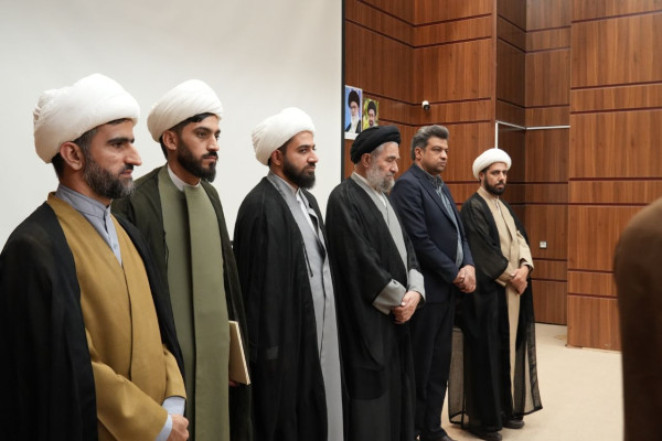 آئین سنگر سپاری مدیر اداره تبلیغات اسلامی شهرستان بروجرد