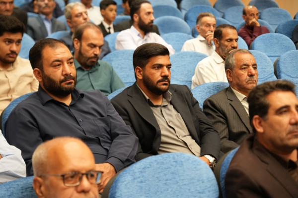 آئین سنگر سپاری مدیر اداره تبلیغات اسلامی شهرستان بروجرد
