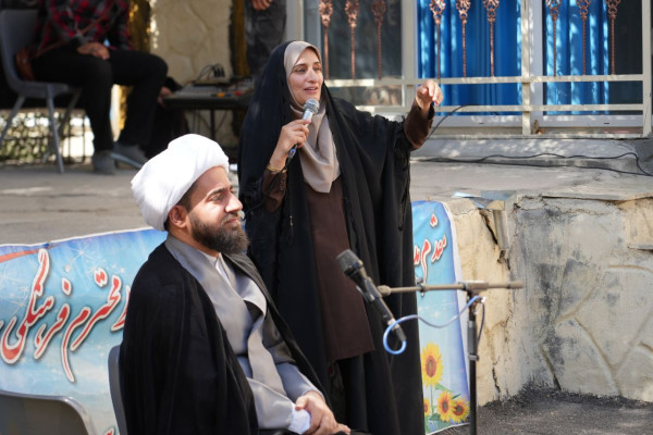 مراسم بازگشایی مدرسه صدرا شهرستان بروجرد با حضور حجت الاسلام وحیدی مدیرکل اداره تبلیغات اسلامی استان لرستان