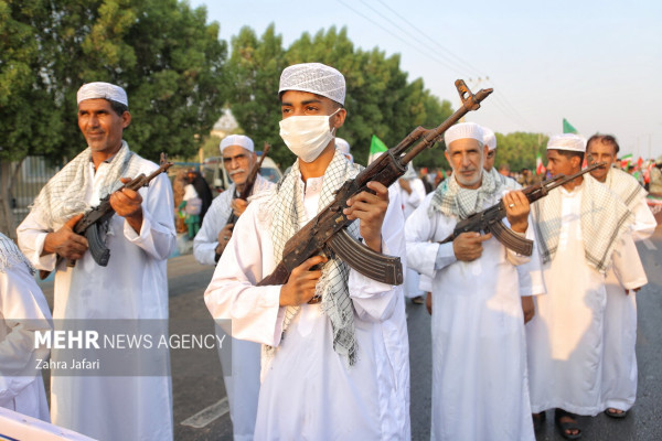 ۱۱۰ هزار جانفدا از دل خلیج فارس برخواستند