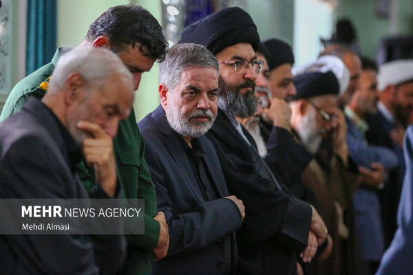 مراسم یادبود آیت‌الله شبیری زنجانی در زنجان