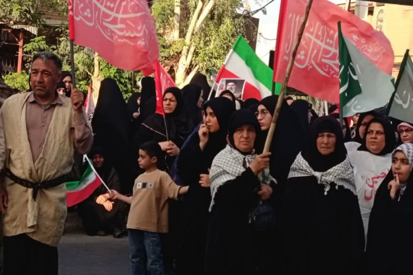 حضور هیئات مذهبی شهرستان مهران در مراسم اجتماع جان فدایان ایران