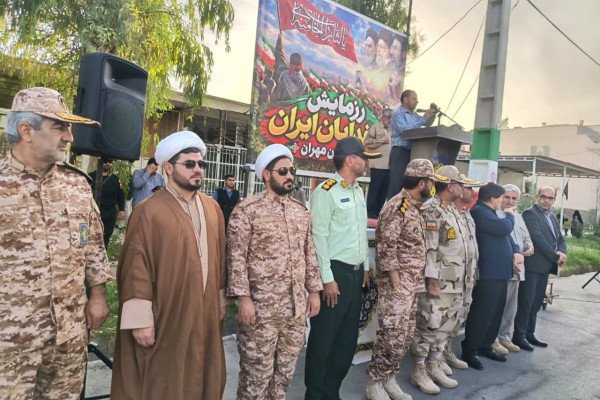 حضور هیئات مذهبی شهرستان مهران در مراسم اجتماع جان فدایان ایران