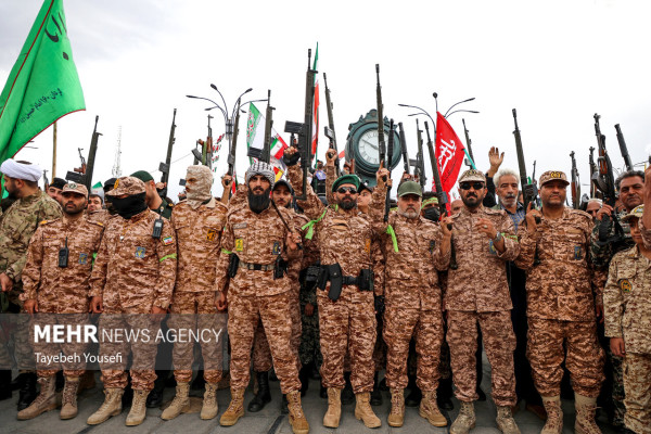 رزمایش «جان‌فدایان» در همدان برگزار شد