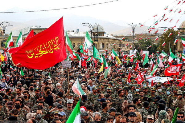 رزمایش «جان فدا» دیار الوند همدان در خونخواهی امام شهید