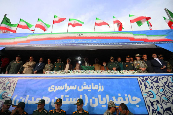 رزمایش «جان فدا» دیار الوند همدان در خونخواهی امام شهید
