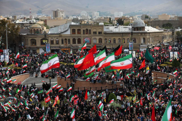 رزمایش «جان فدا» دیار الوند همدان در خونخواهی امام شهید