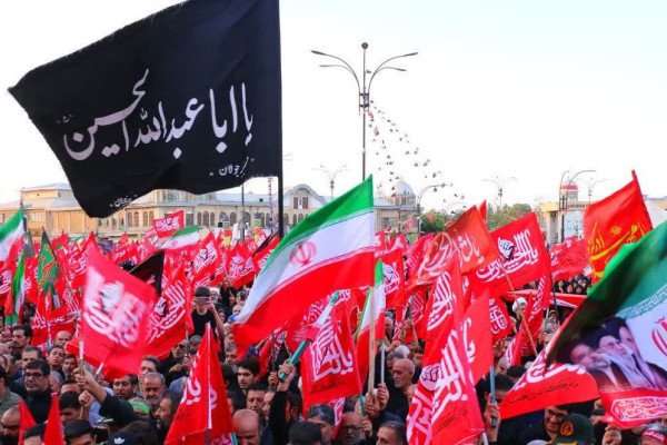 رزمایش «جان فدا» دیار الوند همدان در خونخواهی امام شهید