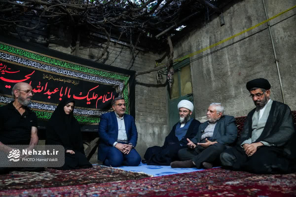 دیدار با خانواده شهید محمدعلی سعادت