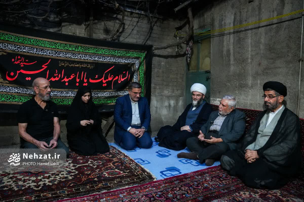 دیدار با خانواده شهید محمدعلی سعادت