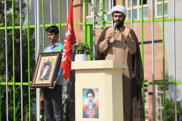 نهضت «خونخواهی» دانش آموزان دیار الوند همدان