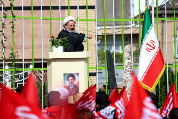 نهضت «خونخواهی» دانش آموزان دیار الوند همدان