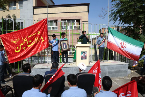 نهضت «خونخواهی» دانش آموزان دیار الوند همدان