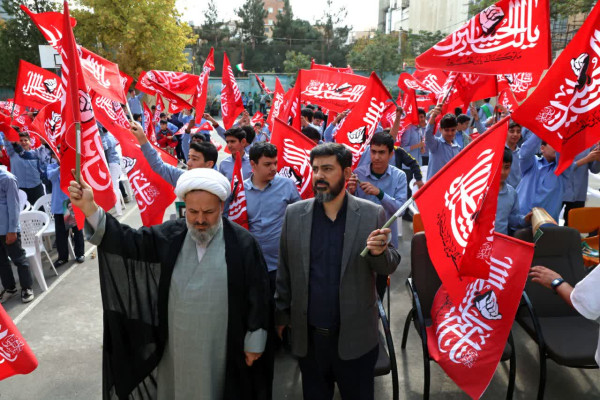 نهضت «خونخواهی» دانش آموزان دیار الوند همدان