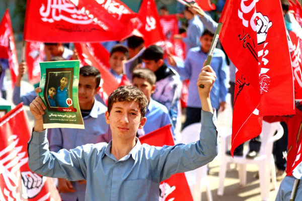 نهضت «خونخواهی» دانش آموزان دیار الوند همدان