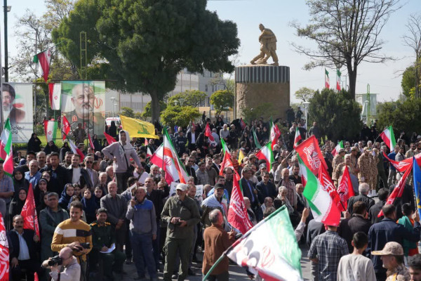 رزمایش جانفدایان دارالارشاد اردبیل