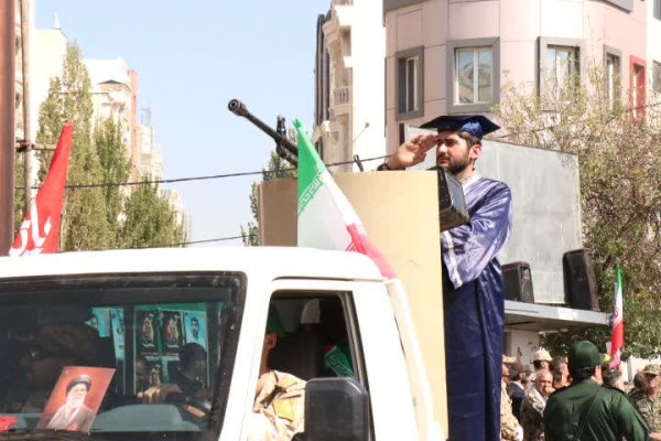 رزمایش جانفدایان دارالارشاد اردبیل