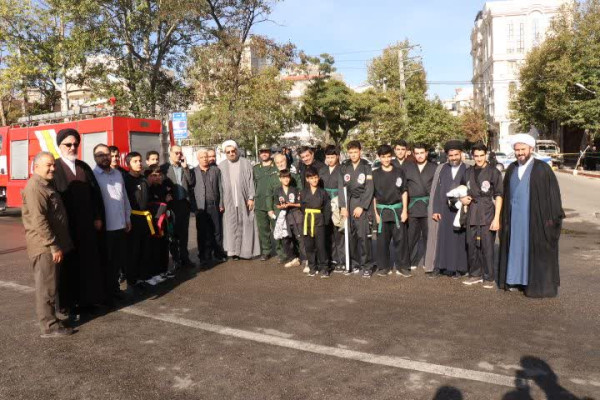 رزمایش جانفدایان دارالارشاد اردبیل