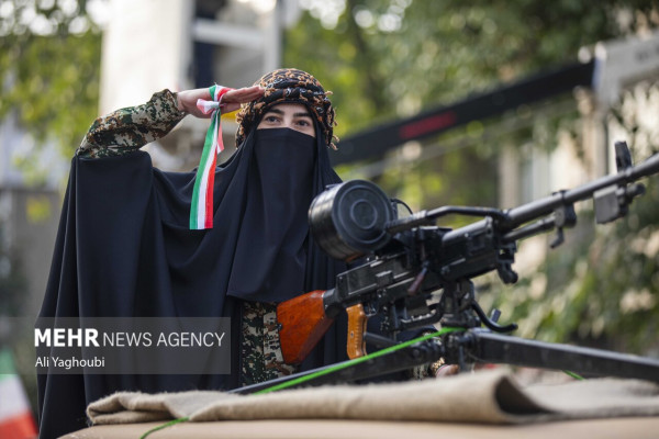 رزمایش جانفدا در رشت
