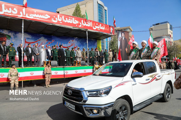 رزمایش جانفدای ایران در اردبیل