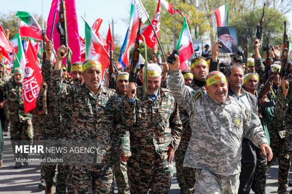 رزمایش جانفدای ایران در اردبیل