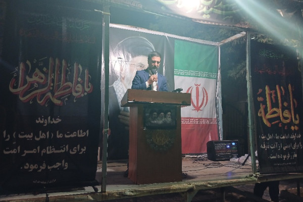 برگزاری مراسم عزاداری و سوگواری فاطمیه اول شهادت حضرت فاطمه زهرا ( س) در شهرستان دره شهر