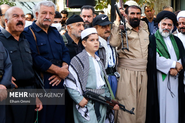 رزمایش جانفدا در کردستان