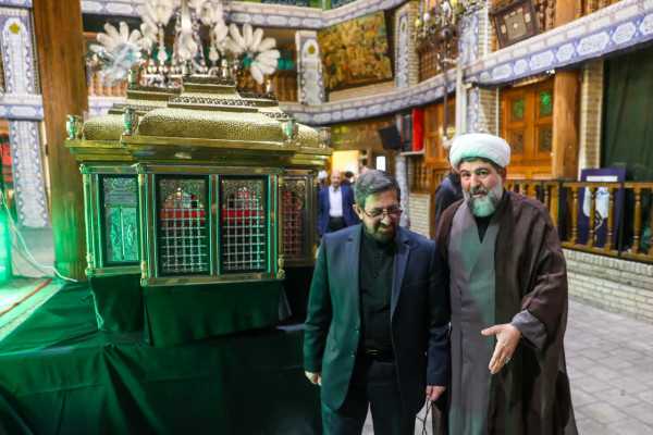 آیین سنگرسپاری خادم سازمان هیأت و تشکل‌های دینی برگزار شد