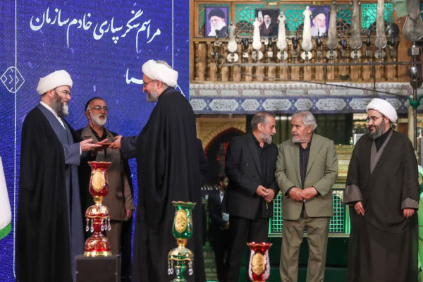 آیین سنگرسپاری خادم سازمان هیأت و تشکل‌های دینی برگزار شد