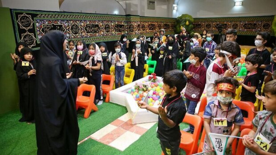 برپایی موکب حسینیه کودک توسط هیئات مذهبی شهرستان مهران