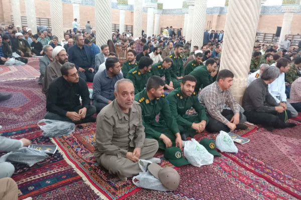 برگزاری مراسم بزرگداشت شهیدسیدحسن نصرالله در مسجد جامع سنندج