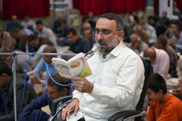 مراسم پرفیض دعای عرفه در یاسوج برگزار شد
