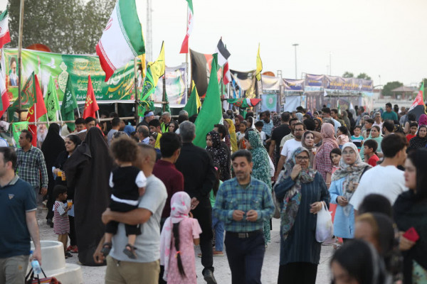 راهپیمایی کیلومتری غدیر در بندرعباس