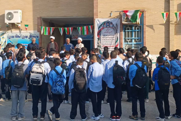آیین بازگشایی مدرسه صدرا مسجد سلیمان برگزار شد