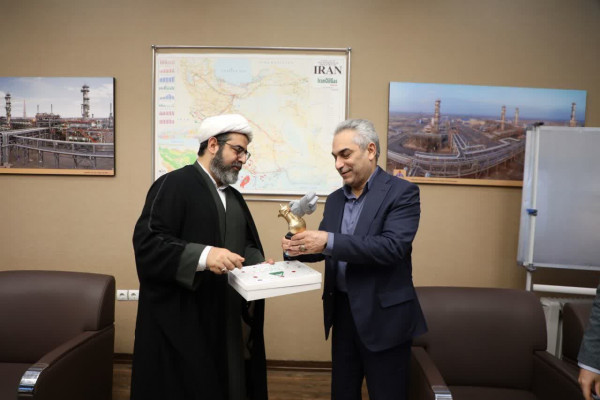 جلسه مدیرکل تبلیغات اسلامی با مدیرعامل شرکت نفت و گاز اروندان