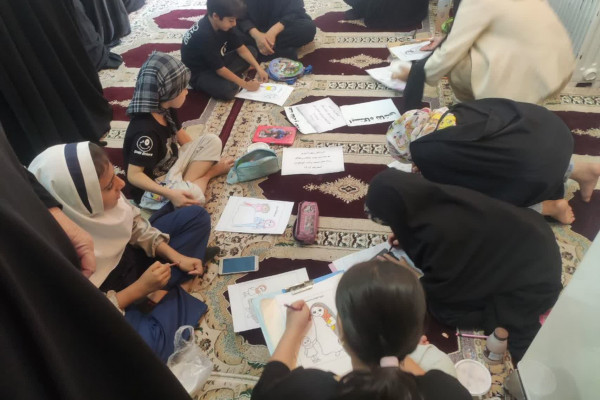 برگزاری ۸ ایستگاه نقاشی به یاد شهدای خدمت در بدره