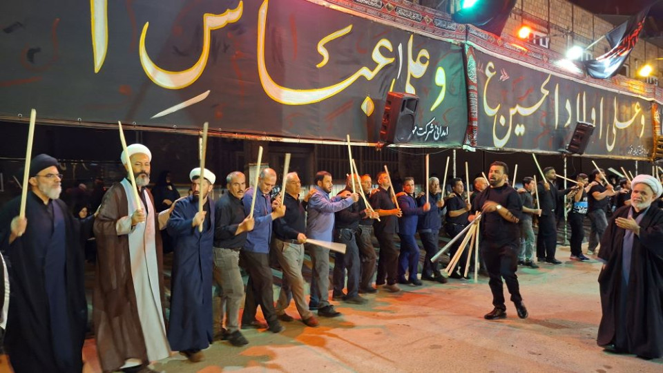 عزاداری دسته جات حسینی کوجوار و باغ معروف تبریز