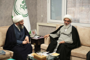 نشست نماینده ولی فقیه در استان و امام جمعه بوشهر با رئیس سازمان تبلیغات اسلامی