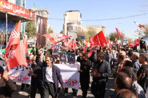 رزمایش «جان‌فدای ایران» در اردبیل
