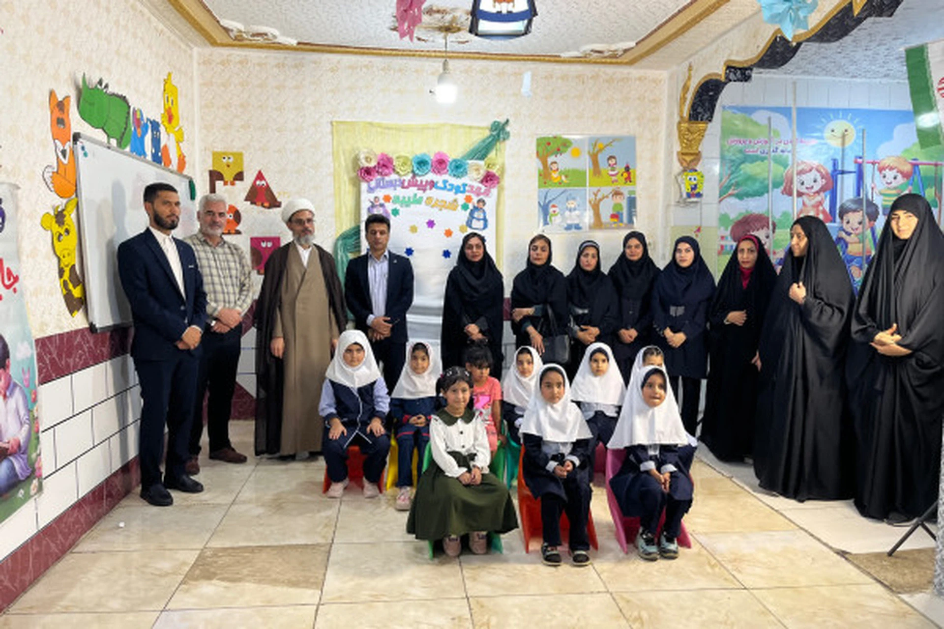 افتتاح مهد قرآنی کودکستان «شجره طیبه» در شهرستان کارون